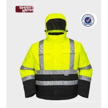 High visibility reflective safety work 3m reflective safety jacket